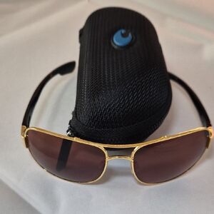 Costa Gold and Brown Sunglasses